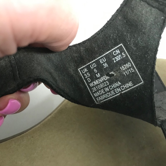 Clarks Women’s Sandals Black US 6 - Picture 7 of 7